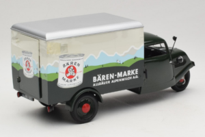 Tempo Hanseat Kastenwagen Baren Marken Minichamps 1:18 150099045 Metāls — attēls 2 no 6