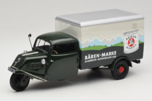 Tempo Hanseat Kastenwagen Baren Marken Minichamps 1:18 150099045 Metāls