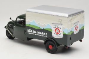 Tempo Hanseat Kastenwagen Baren Marken Minichamps 1:18 150099045 Metāls — attēls 5 no 6