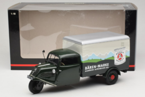 Tempo Hanseat Kastenwagen Baren Marken Minichamps 1:18 150099045 Metāls — attēls 6 no 6