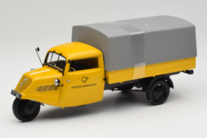 Tempo Hanseat Kastenwagen Deutsche Post Minichamps 1:18 TEMPO001 Metāls