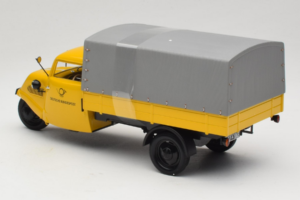 Tempo Hanseat Kastenwagen Deutsche Post Minichamps 1:18 TEMPO001 Metāls — attēls 5 no 6