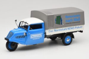 Tempo Hanseat Normstagl Zils Minichamps 1:18 TMP001 Metāls