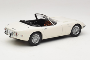 Toyota 2000 GT Kabriolets Balts James Bond Collection AUTOart 1:18 78731 Metāls — attēls 3 no 8