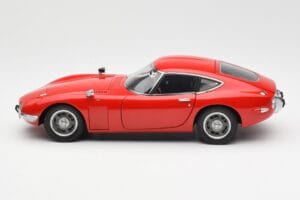 Toyota 2000 GT Sarkans AUTOart 1:18 78741 Metāls — attēls 4 no 8