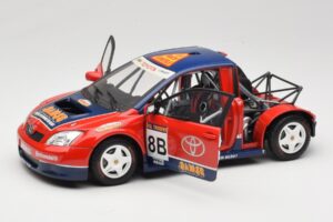 Toyota Auris WRC #8 Panis / Balas WRC 2003 Solido 1:18 90598 Metāls — attēls 2 no 8