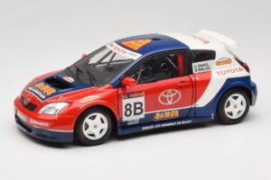 Toyota Auris WRC #8 Panis / Balas WRC 2003 Solido 1:18 90598 Metāls