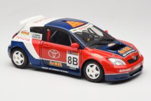 Toyota Auris WRC #8 Panis / Balas WRC 2003 Solido 1:18 90598 Metāls — attēls 6 no 8