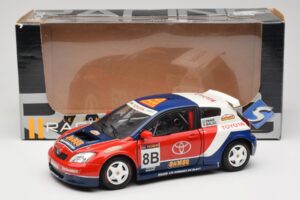 Toyota Auris WRC #8 Panis / Balas WRC 2003 Solido 1:18 90598 Metāls — attēls 8 no 8