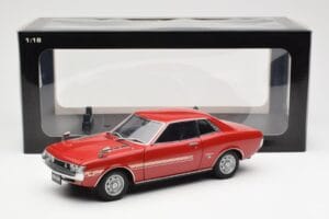 Toyota Celica 1600 GT TA22 Sarkans AUTOart 1:18 78783 Metāls — attēls 8 no 8
