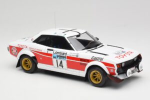 Toyota Celica 2000 GT RA21 #14 P-I. Walfridson RAC Rally 1977 IXO 1:18 18RMC189B Metāls — attēls 4 no 6