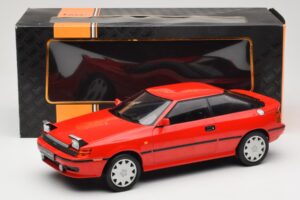 Toyota Celica GT-Four ST165 Sarkans IXO 1:18 18CMC001 Metāls — attēls 6 no 6