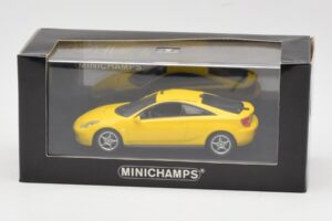 Toyota Celica T230 Dzeltens Minichamps 1:43 430168924 Metāls — attēls 4 no 4