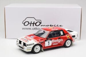 Toyota Celica Twin-Cam Turbo Team Belga #1 J. Kankkunen / F. Gallagher Haspengouw Rally 1995 Otto 1:18 OT1143 Sveķi — attēls 6 no 6