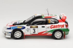 Toyota Corolla WRC #3 C. Sainz / L. Moya Safari Rally 1999 AUTOart 1:18 89982 Metāls — attēls 4 no 8