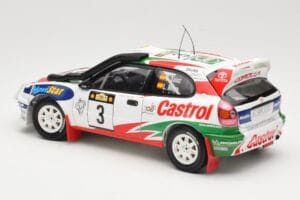 Toyota Corolla WRC #3 C. Sainz / L. Moya Safari Rally 1999 AUTOart 1:18 89982 Metāls — attēls 7 no 8