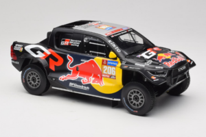 Toyota GR DKR Hilux Evo #206 L. Moraes / A. Monleon Rally Dakar 2024 IXO 1:18 18RMC238A Metāls — attēls 4 no 6