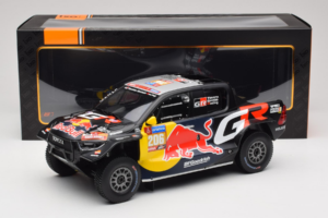 Toyota GR DKR Hilux Evo #206 L. Moraes / A. Monleon Rally Dakar 2024 IXO 1:18 18RMC238A Metāls — attēls 6 no 6