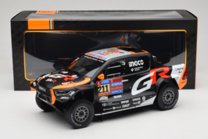 Toyota GR DKR Hilux Evo #211 H. Lategan / B. Cummings Rally Dakar 2025 IXO 1:18 18RMC237 Metāls — attēls 6 no 6
