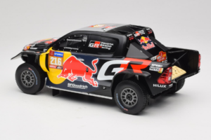 Toyota GR DKR Hilux Evo #216 S. Quintero / D. Zenz Rally Dakar 2024 IXO 1:18 18RMC238B Metāls — attēls 5 no 6