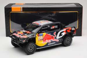 Toyota GR DKR Hilux Evo #216 S. Quintero / D. Zenz Rally Dakar 2024 IXO 1:18 18RMC238B Metāls — attēls 6 no 6
