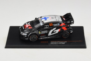 Toyota GR Yaris Rally1 #69 K. Rovanpera / J. Halttunen Rally Monte Carlo 2025 IXO 1:43 RAM972C Metāls