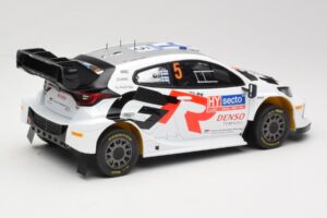 Toyota GR Yaris Rally1 #5 Toyota Gazoo Racing WRT S. Pajari / E. Malkonen Rally Finland 2024 IXO 1:18 18RMC217 Metāls — attēls 2 no 6