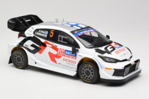 Toyota GR Yaris Rally1 #5 Toyota Gazoo Racing WRT S. Pajari / E. Malkonen Rally Finland 2024 IXO 1:18 18RMC217 Metāls — attēls 4 no 6