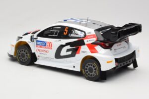 Toyota GR Yaris Rally1 #5 Toyota Gazoo Racing WRT S. Pajari / E. Malkonen Rally Finland 2024 IXO 1:18 18RMC217 Metāls — attēls 5 no 6