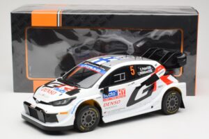 Toyota GR Yaris Rally1 #5 Toyota Gazoo Racing WRT S. Pajari / E. Malkonen Rally Finland 2024 IXO 1:18 18RMC217 Metāls — attēls 6 no 6