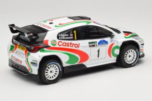 Toyota GR Yaris Rally2 #1 C. Ingram / R. Whittock Voyonic Grampian Forest Rally 2024 IXO 1:18 18RMC213 Metāls — attēls 2 no 6