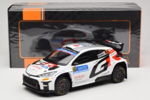 Toyota GR Yaris Rally2 #37 Y. Yamamoto Rally Finland 2024 IXO 1:18 18RMC212A Metāls — attēls 6 no 6