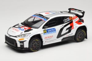 Toyota GR Yaris Rally2 #44 H. Kogure Rally Finland 2024 IXO 1:18 18RMC212B Metāls