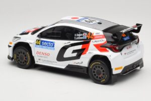 Toyota GR Yaris Rally2 #44 H. Kogure Rally Finland 2024 IXO 1:18 18RMC212B Metāls — attēls 5 no 6