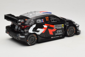 Toyota GR Yaris WRC #17 S. Ogier / V. Landais Rally Monte Carlo Winner 2025 IXO 1:18 18RMC229A Metāls — attēls 2 no 6