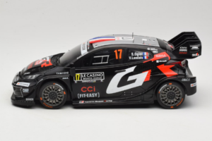 Toyota GR Yaris WRC #17 S. Ogier / V. Landais Rally Monte Carlo Winner 2025 IXO 1:18 18RMC229A Metāls — attēls 3 no 6