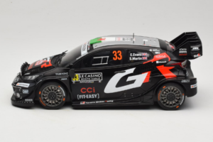 Toyota GR Yaris WRC #33 E. Evans / S. Martin Rally Monte Carlo 2025 IXO 1:18 18RMC229B Metāls — attēls 3 no 6