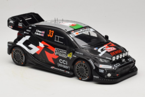 Toyota GR Yaris WRC #33 E. Evans / S. Martin Rally Monte Carlo 2025 IXO 1:18 18RMC229B Metāls — attēls 4 no 6
