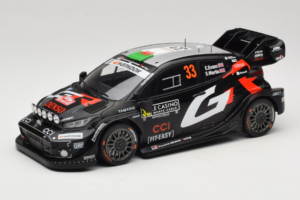 Toyota GR Yaris WRC #33 E. Evans / S. Martin Rally Monte Carlo 2025 IXO 1:18 18RMC229B Metāls
