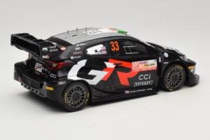 Toyota GR Yaris Rally1 #33 E. Evans / S. Martin Rally Japan Winner 2024 IXO 1:18 18RMC227 Metāls — attēls 2 no 6