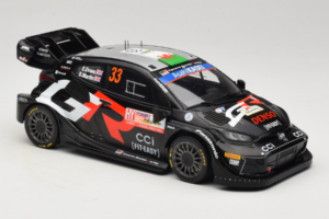 Toyota GR Yaris Rally1 #33 E. Evans / S. Martin Rally Japan Winner 2024 IXO 1:18 18RMC227 Metāls — attēls 4 no 6