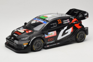 Toyota GR Yaris Rally1 #33 E. Evans / S. Martin Rally Japan Winner 2024 IXO 1:18 18RMC227 Metāls