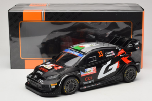 Toyota GR Yaris Rally1 #33 E. Evans / S. Martin Rally Japan Winner 2024 IXO 1:18 18RMC227 Metāls — attēls 6 no 6