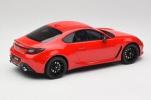 Toyota GR86 ZN8 Ignition Sarkans Otto 1:18 OT470 Sveķi — attēls 2 no 6
