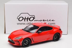 Toyota GR86 ZN8 Ignition Sarkans Otto 1:18 OT470 Sveķi — attēls 6 no 6