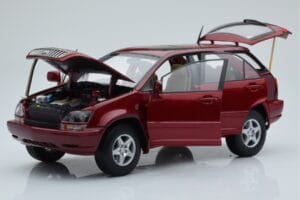Toyota Harrier Sarkans Metallic AUTOart 1:18 70035 Metāls — attēls 2 no 8