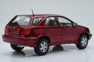 Toyota Harrier Sarkans Metallic AUTOart 1:18 70035 Metāls — attēls 3 no 8