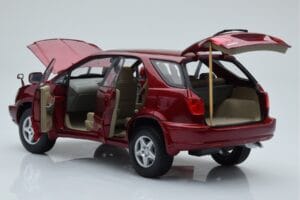 Toyota Harrier Sarkans Metallic AUTOart 1:18 70035 Metāls — attēls 5 no 8