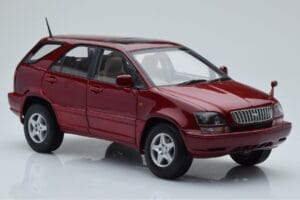 Toyota Harrier Sarkans Metallic AUTOart 1:18 70035 Metāls — attēls 6 no 8