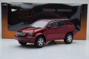 Toyota Harrier Sarkans Metallic AUTOart 1:18 70035 Metāls — attēls 8 no 8